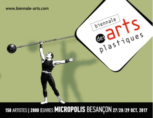 Quatre artistes du GRAAL à la Biennale des Arts Plastiques Besançon...